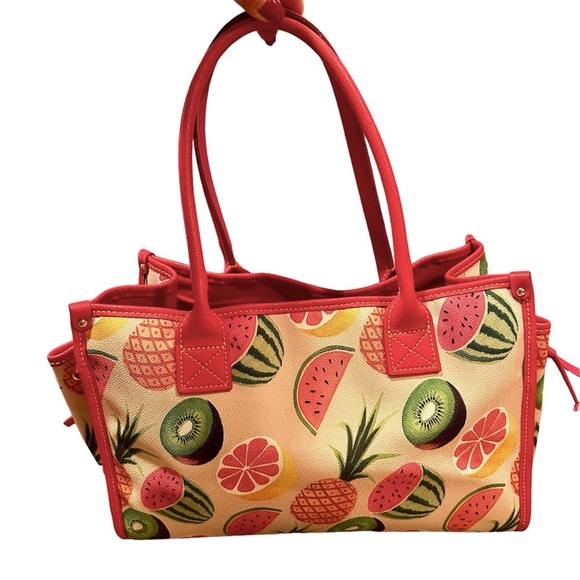 Dooney & Bourke 🍉 🥝 🍊Ambrosia Fruit Small Tote - Picture 4 of 13